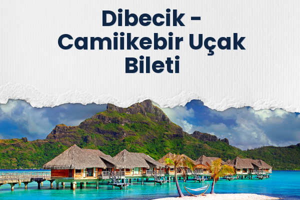 Dibecik → Camiikebir Uçak Bileti