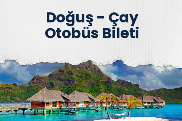 Doğuş → Çay Otobüs Bileti