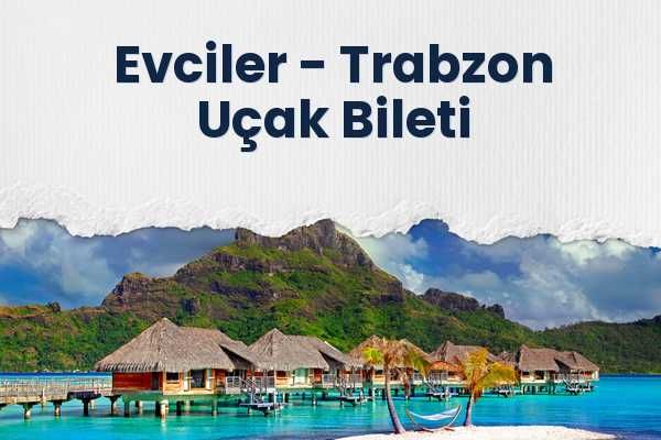 Evciler → Trabzon Uçak Bileti