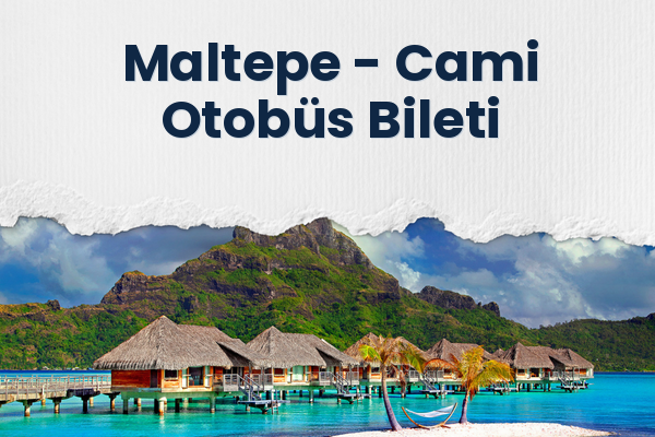 Maltepe → Cami Otobüs Bileti