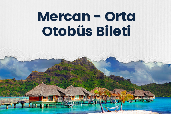 Mercan → Orta Otobüs Bileti