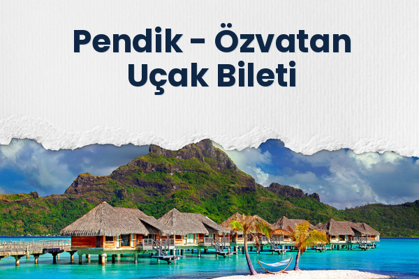 Pendik → Özvatan Uçak Bileti