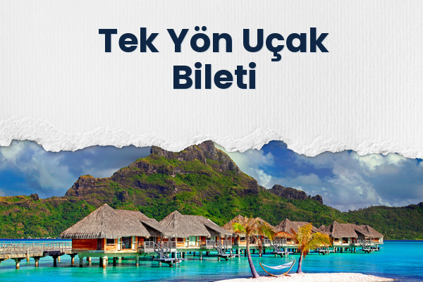 Tek Yön Uçak Bileti
