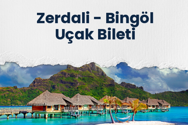 Zerdali → Bingöl Uçak Bileti